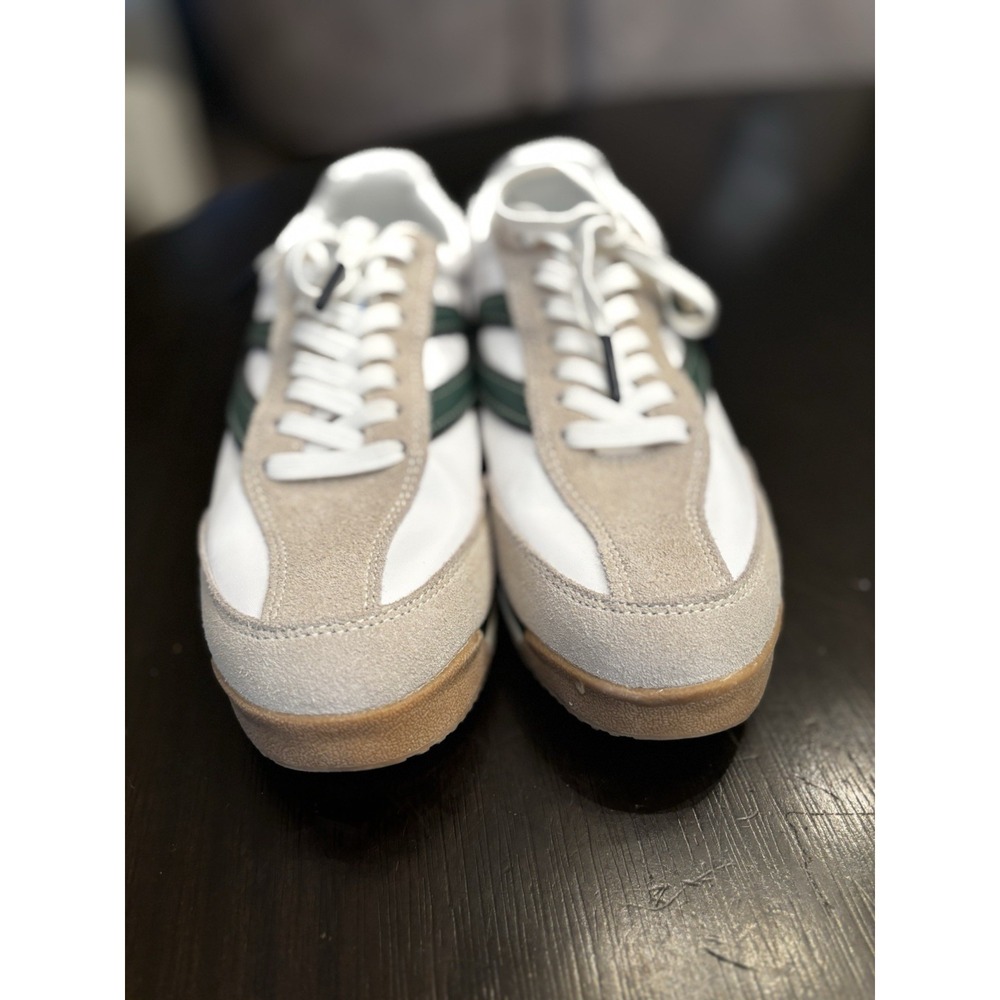 Tretorn Kristine Sneakers Size 7.5 Woman's White/Green Preppy Classic Sporty